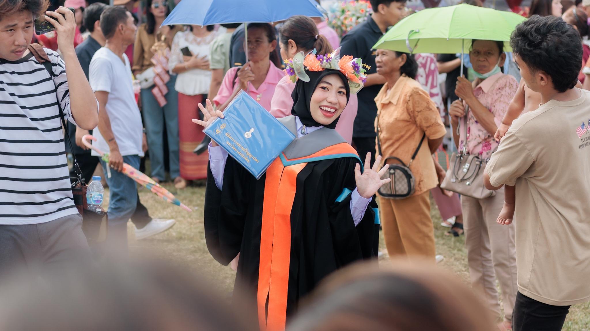 ผลงานรับปริญญา มหาวิทยาลัยทักษิณ โดย ช่างภาพขี้โม้ ภาพที่ 5