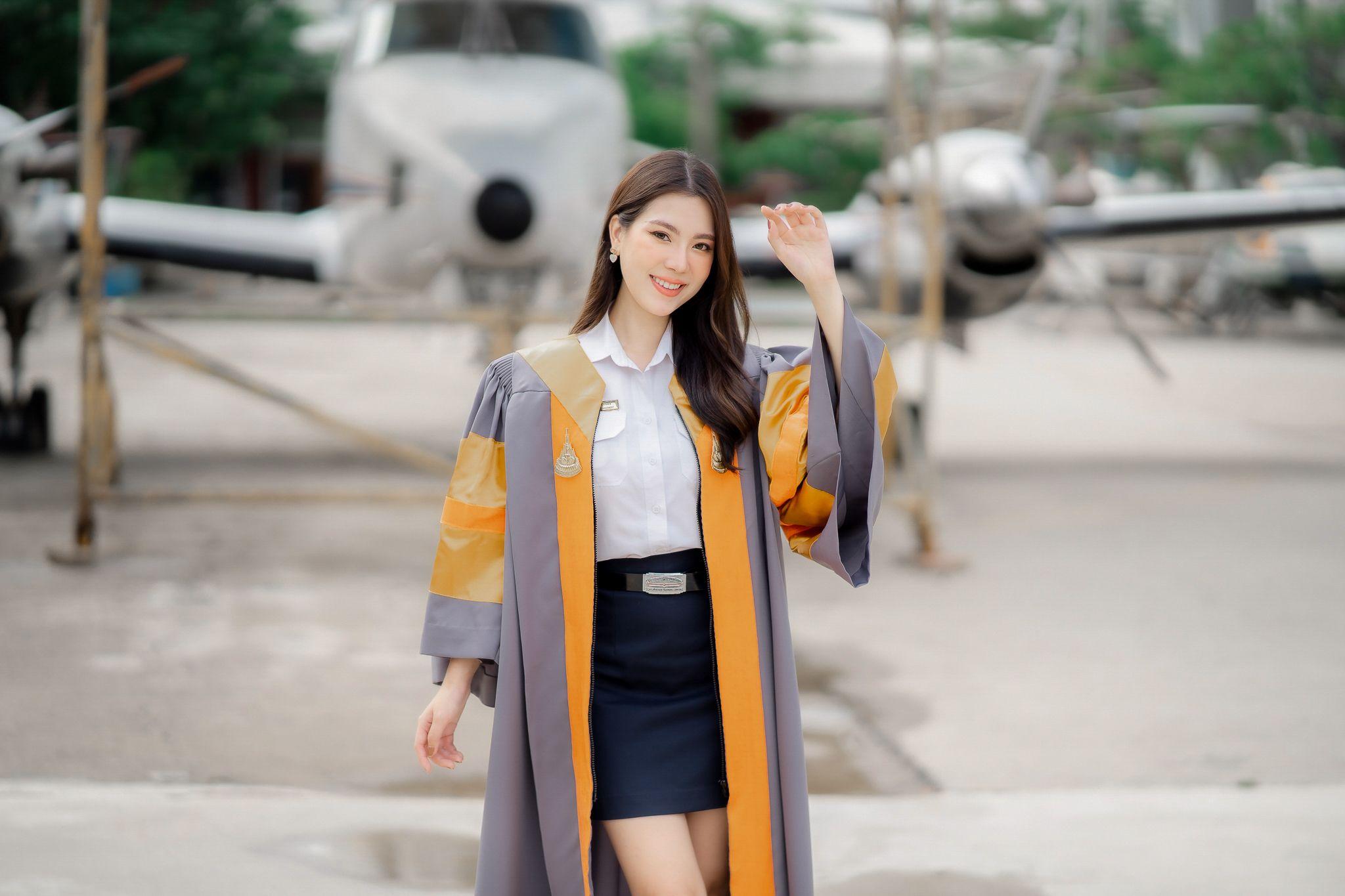 ผลงานรับปริญญา สถาบันการบินพลเรือน โดย Lucky Foto ช่างภาพรับปริญญา ภาพที่ 13