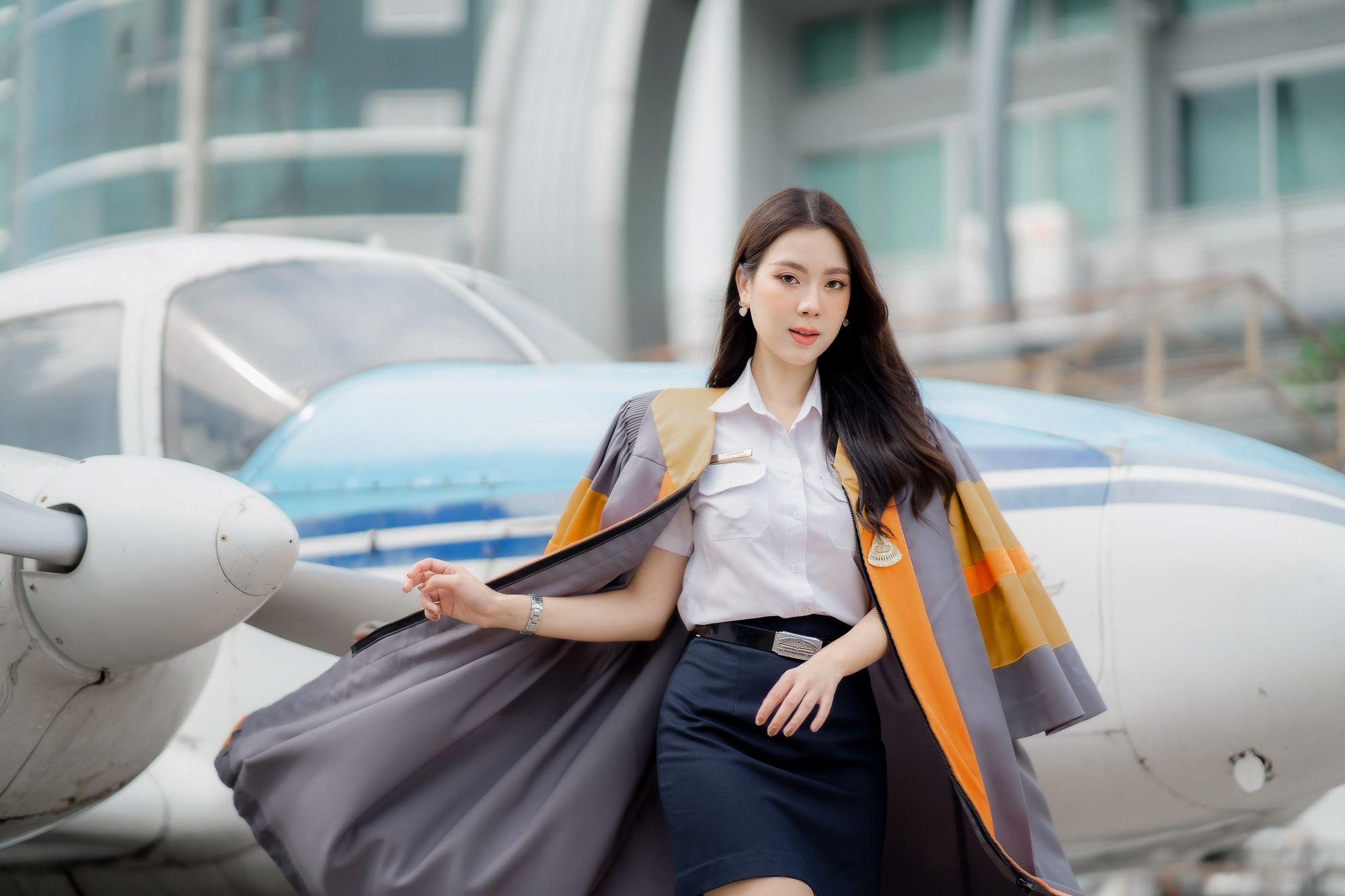 ผลงานรับปริญญา สถาบันการบินพลเรือน โดย Lucky Foto ช่างภาพรับปริญญา ภาพที่ 16