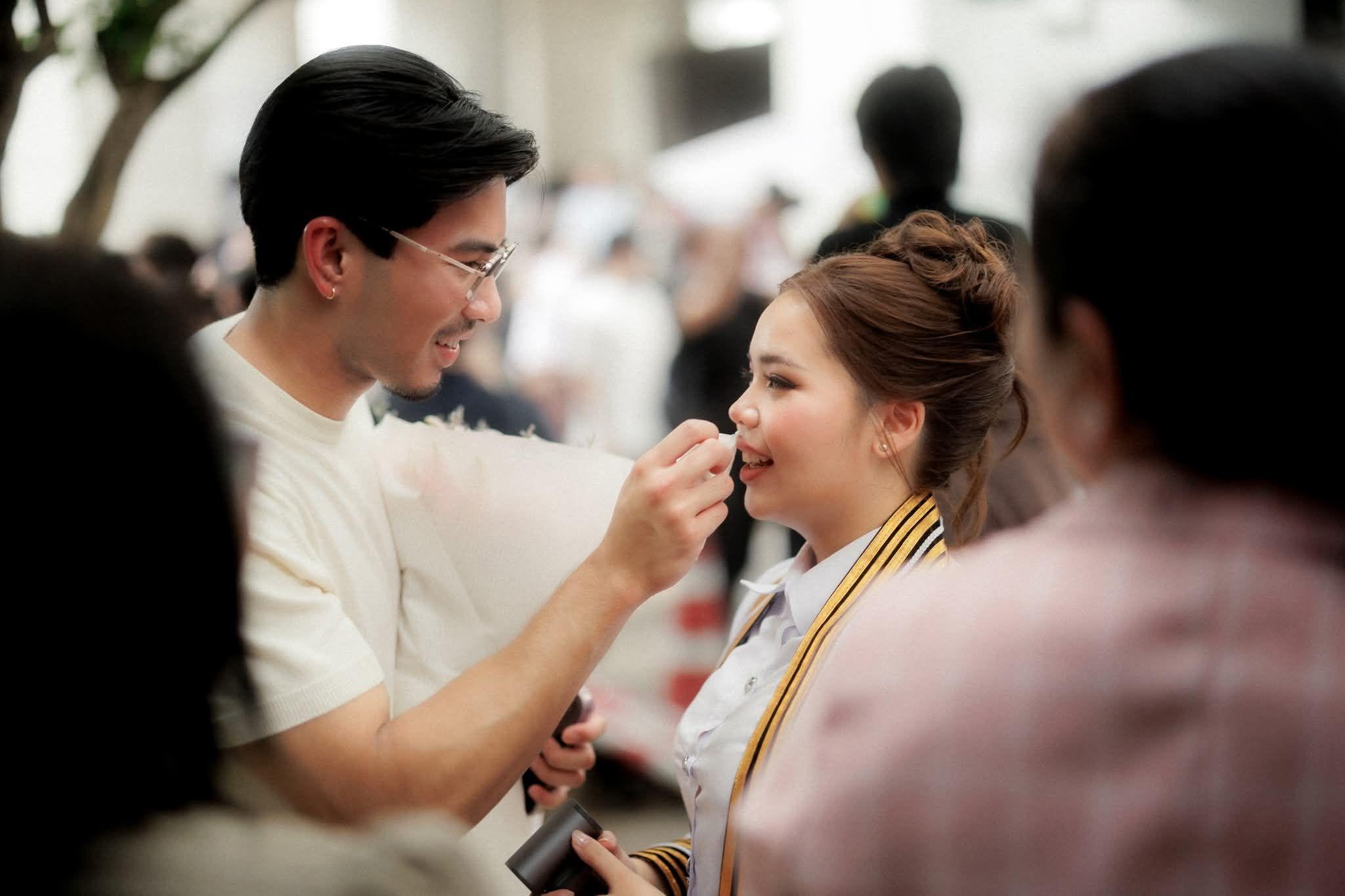 ผลงานรับปริญญา จุฬาลงกรณ์มหาวิทยาลัย โดย ถ่ายกับฟิล์ม ภาพที่ 6