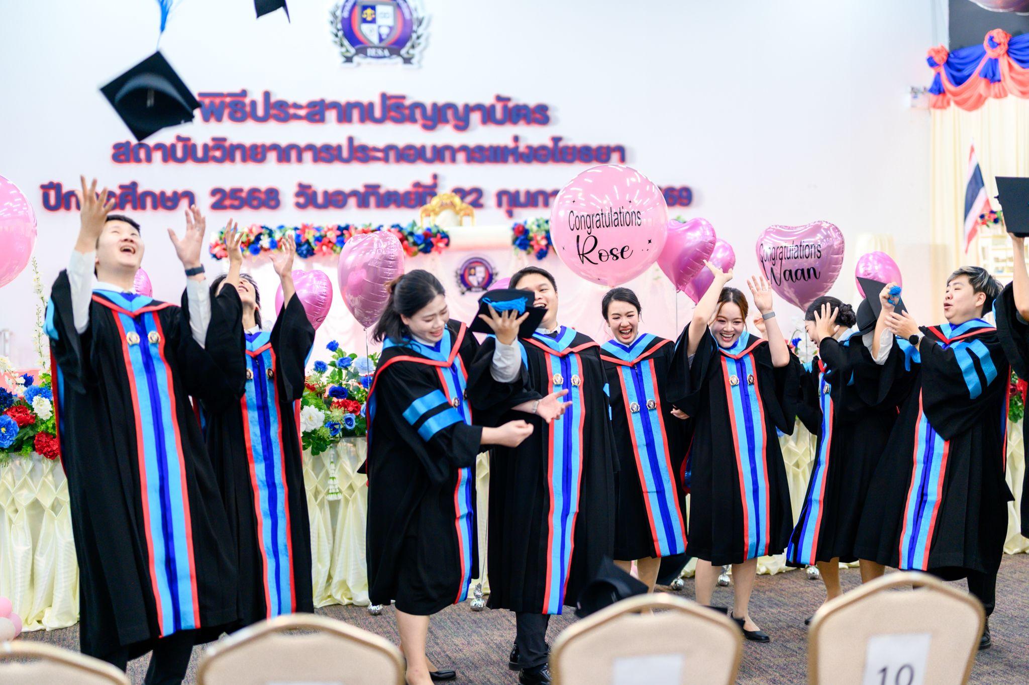ผลงานรับปริญญา สถาบันวิทยาการประกอบการแห่งอโยธยา โดย King ภาพที่ 3