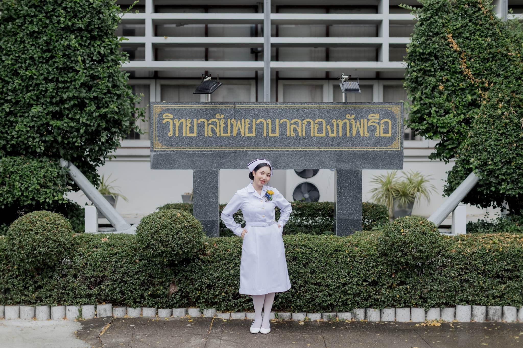 ผลงานรับปริญญา วิทยาลัยพยาบาลกองทัพเรือ โดย AKE. ภาพที่ 7